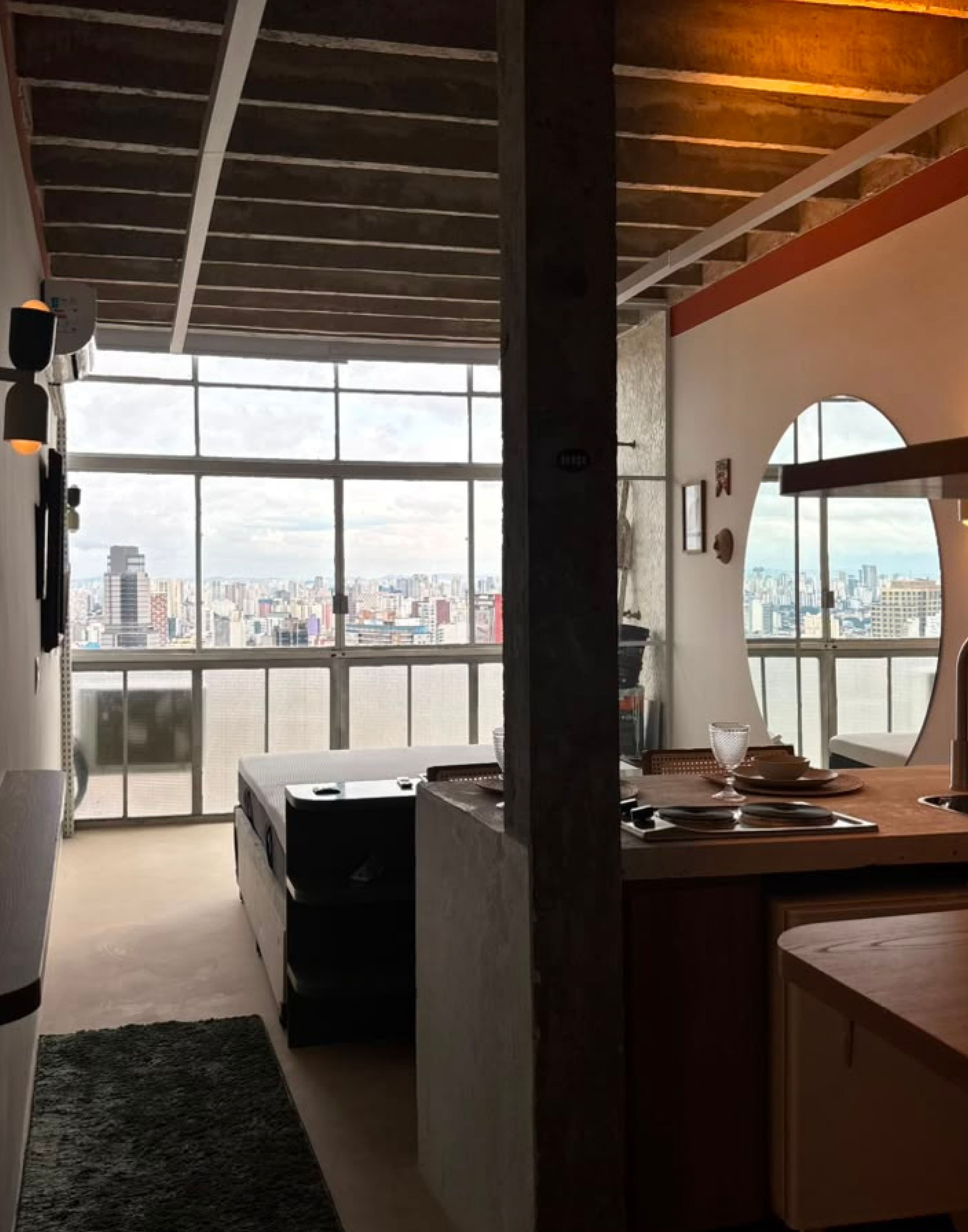 Vista do loft